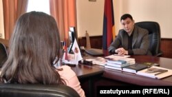 Armenia -- Speaker of Ruling Republican Party Edward Sharmazanov, Yerevan, 5April, 2017