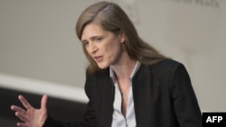 U.S. Ambassador to the United Nations Samantha Power (file photo)