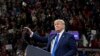 President Donald Trump gestures as he speaks during a "Keep America Great" campaign rally in Milwaukee, Wisconsin, January 14, 2020. 