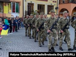 24-а ОМБ у рідному місті Яворів, 1 жовтня 2019 року