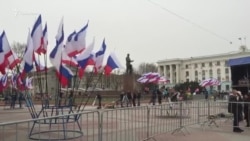 Російські вибори під пісні й танці в Криму (відео)