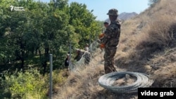 Симхоркашӣ дар марзи Тоҷикистон ва Қирғизистон. Акс аз моҳи сентябри 2025