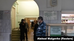 Градската клиничка болница за итни случаи број 1 каде што беше примен лидерот на руската опозиција, Алексеј Навални, Омск, 20.08. 2020