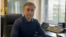 Anatoliy Komar at work, in a photo posted on the Ukrainian Customs Service Facebook page.