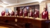 Curtea Constituțională a României este formată din nouă judecători numiți de: Senat - trei, Camera Deputaților - trei și Președintele României - trei. Este autoritatea supremă în domeniul dreptului constituțional. Deciziile ei sunt general-obligatorii.