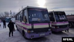 Эвакуация детей в Авдеевке