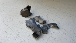 Осколки одной из российских авиабомб, найденные в Славянске. 31 марта 2026 года