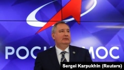 NASA called off a visit by Dmitry Rogozin, chief of Russia's Roscosmos agency, after an outcry by U.S. lawmakers. (file photo)