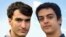 Students Amirhossein Moradi (left) and Ali Younesi have been in Iranian custody since last year. 