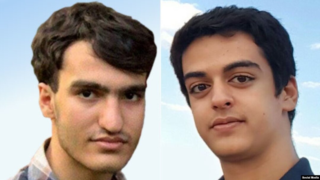 علی یونسی (راست) و امیرحسین مرادی