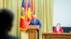 Igor Dodon la tribuna congresului