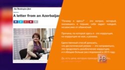 Хадиджа Исмайлова опубликовала письмо в Washington Post