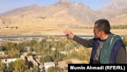 Asamuddin Mukhdum can see his ancestral homeland in Tajikistan but cannot visit.
