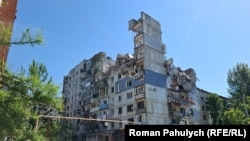 Руйнування у прифронтовому Покровську, травень 2025 року