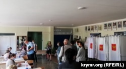 Российские выборы в Крыму, архивное фото