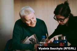 Сьвятлана Курс на сустрэчы з чытачамі ў Вільні, зіма 2026