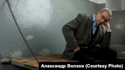 Александр Макаров в Музее политических репрессий. Томск, 2010 год.