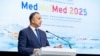 Ministrul Sănătății, Emil Ceban, la ceremonia de deschidere a congresului internațional „Medicină, științe moleculare și de mediu 2025”, 10 noiembrie