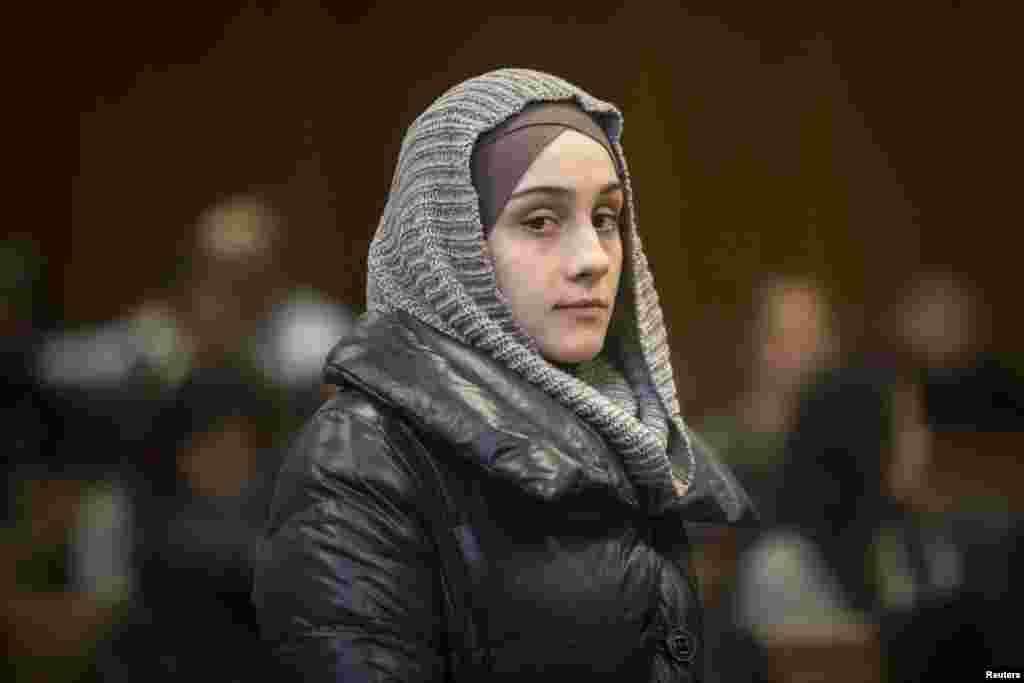 Ailina Tsarnaeva, the sister of Dzhokhar and Tamerlan Tsarnaev in New York in December 2014.