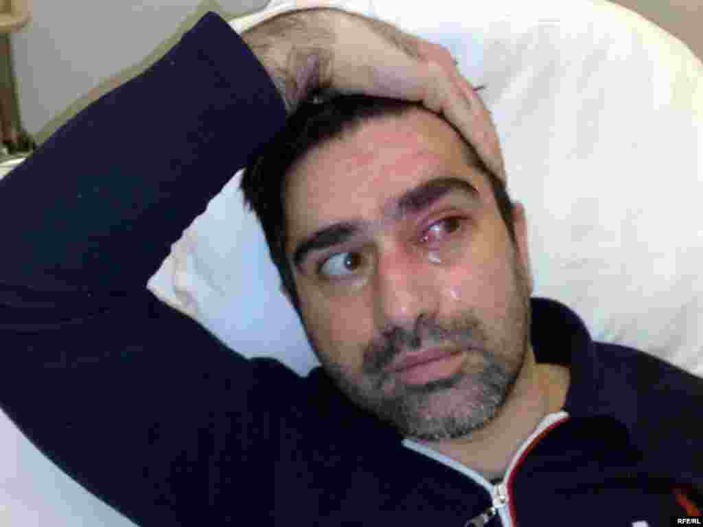 France – Azerbaijani migrant Rustam Ismayil, May2009