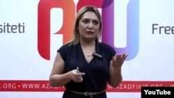 Azerbaijan -- head of Woman Crisis Center Matanat Azizova, 2011