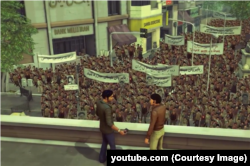 Гульня 1979 Revolution: Black Friday, скрыншот з афіцыйнага трэйлера