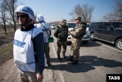 Наблюдатель ОБСЕ в Донбассе