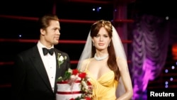 Brad Pitt və Angelina Jolie 