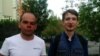 Пострадавшие активисты Захар Сарапулов и Павел Чернухин