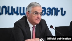 Armenia - Deputy Prime Minister Mher Grigorian.