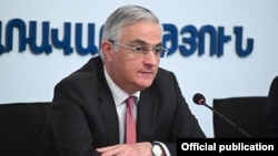 Вице-премьер Армении Мгер Григорян