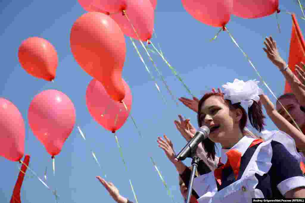 Митинг татарстанских комросов