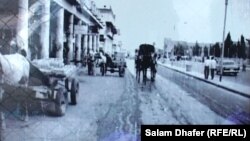 صورة فوتوغرافية لشارع دجلة في العمارة عام 1957