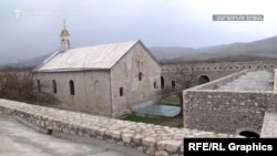  Монастырскоий комплекс Амарас в Нагорном Карабахе