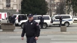 Policija oko parlamenta Srbije