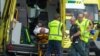 Patient rushed in ambulance after Christchurch mosque attack, New Zealand, March 15, 2019