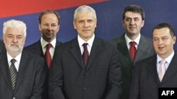 Mirko Cvetković, Boris Tadić, Ivica Dačić