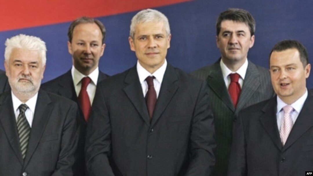 Mirko Cvetković, Boris Tadić, Ivica Dačić