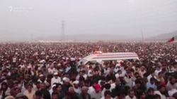 Tens Of Thousands Attend Funeral Of Former Pakistani Senator Usman Kakar