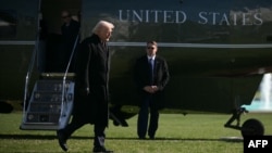 US President Donald Trump walks to the Oval Office at the White House on March 18.