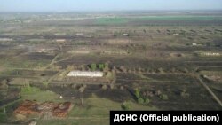 Осередки тління на місці пожежі в Балаклії на Харківщині, 4 травня 2018 року