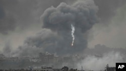 Գազան իսրայելական օդուժի հերթական հարվածներից հետո, 22-ը նոյեմբերի, 2023թ.
