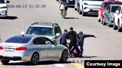 ШИИБдин Кырдаал борборунун видеокөзөмөлүнө түшкөн окуя. ШИИБдин сүрөтү Апрель, 2026-жыл.