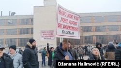 Na protestima u Sarajevu i privrednici iz drugih gradova u Federaciji.