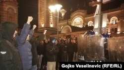 Protest Pravda za Davida u Banjaluci, 25. decembar 2018.