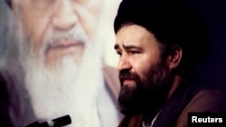 Ahmad Khomeini, the son of Iran's late leader Ayatollah Khomeini,