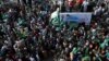 Supporters of the Pakistan Muslim League - Nawaz (PML-N) rally before the election (file photo).