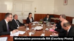 Sastanak ministra pravosuđa Dražena Bošnjakovića sa glavnim tužiteljem MKSJ Serge Brammertzom