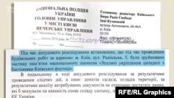 Руйнування люнету під час будівництва на ділянці Порошенка справді відбулось - поліція