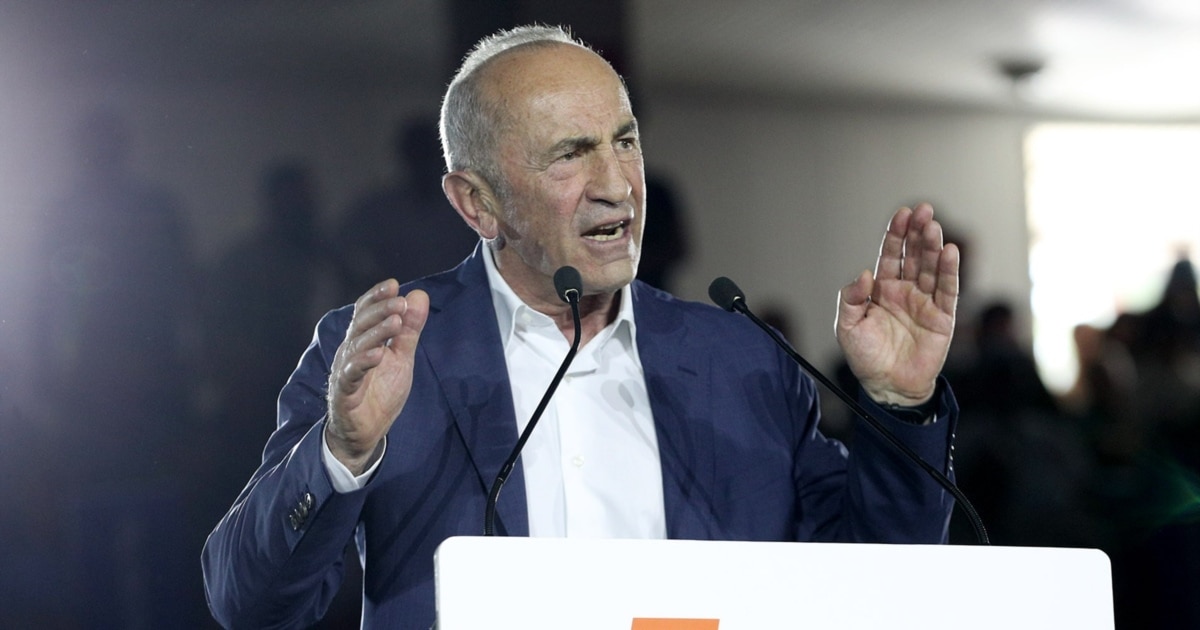 Kocharian Banned From Leaving Armenia